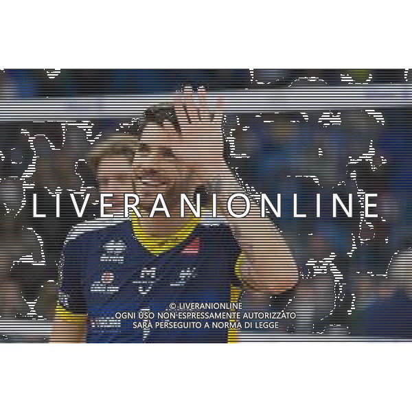 Campionato Italiano di Volley Superlega Serie A 2019/2020 Milano, Italia 20/11/2019 Allianz Milano vs Leo Shoes Modena Nella foto: Matthew Anderson (Leo Shoes Modena) foto elisa calabrese-alessio marini-ag aldo liverani sas