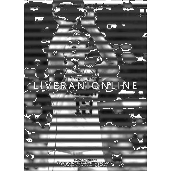 RICCARDO MORANDOTTI, Giocatore Basket, Cestista italiano - RETROSPETTIVA PALLACANESTRO Nella foto con la maglia della Knorr Bologna nel 1991-1992 ©ARCHIVIO/AGENZIA ALDO LIVERANI SAS