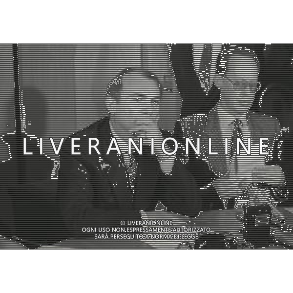 RETROSPETTIVA ERNESTO PELLEGRINI PRESIDENTE FC INTER NELLA FOTO ERNESTO PELLEGRINI NELL\'ANNO 1990  AG ALDO LIVERANI SAS 