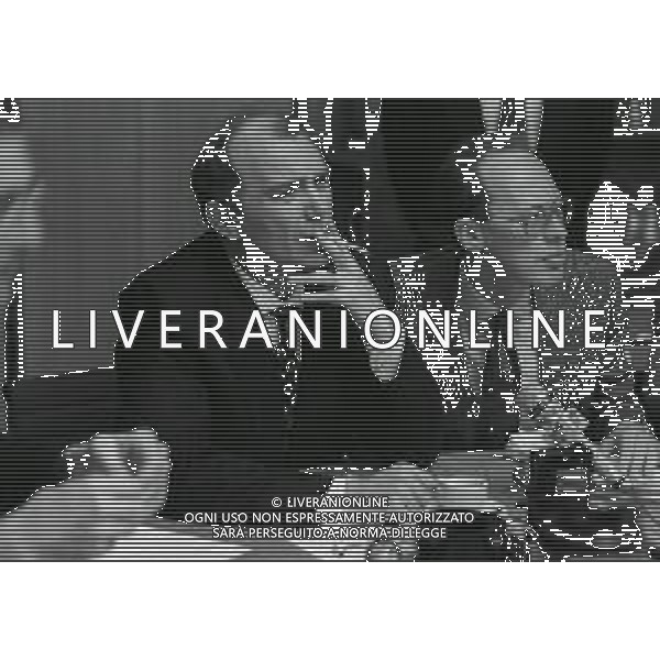 RETROSPETTIVA ERNESTO PELLEGRINI PRESIDENTE FC INTER NELLA FOTO ERNESTO PELLEGRINI NELL\'ANNO 1990  AG ALDO LIVERANI SAS 