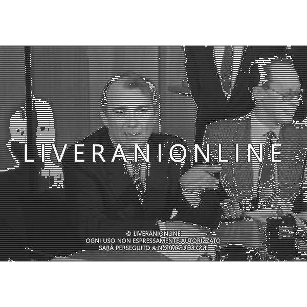 RETROSPETTIVA ERNESTO PELLEGRINI PRESIDENTE FC INTER NELLA FOTO ERNESTO PELLEGRINI NELL\'ANNO 1990  AG ALDO LIVERANI SAS 