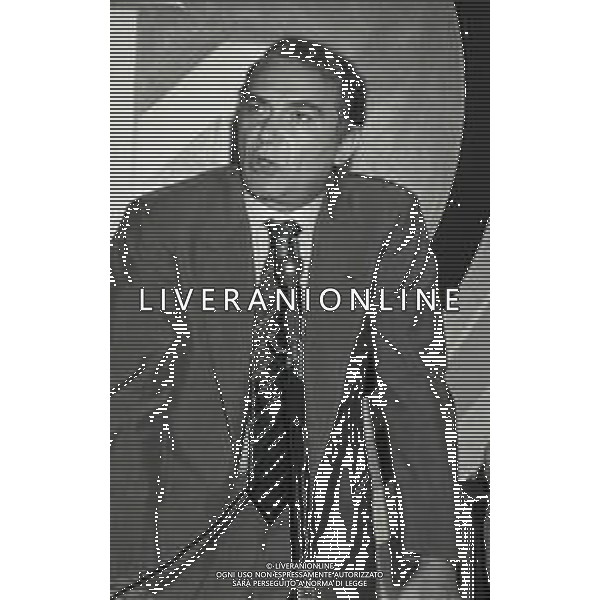 RETROSPETTIVA ERNESTO PELLEGRINI PRESIDENTE FC INTER NELLA FOTO ERNESTO PELLEGRINI NELL\'ANNO 1990  AG ALDO LIVERANI SAS 