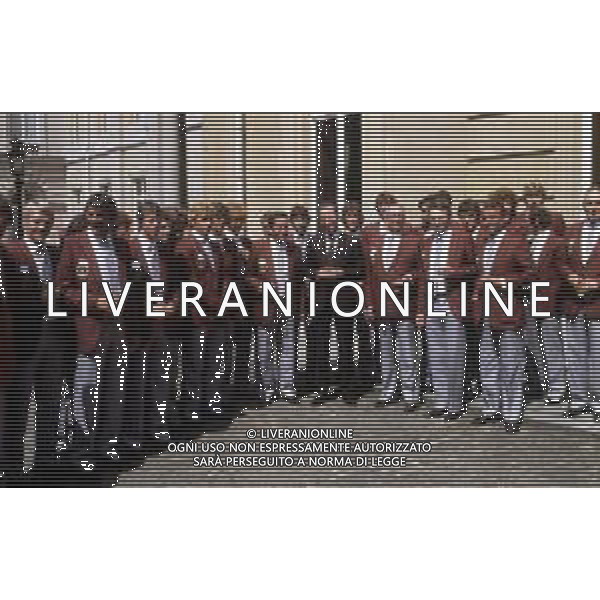 BALDOVINO principe del BELGIO, duca di Brabante, fu RE dei Belgi dal 16 luglio 1951 al 31 luglio 1993, giorno della Sua morte - RETROSPETTIVA nella foto nel 1982 con i Ministri Europei © Zamboni / Archivio Giovanni Liverani / Ag. Aldo Liverani Sas