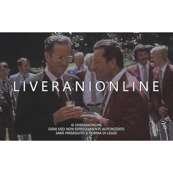 BALDOVINO principe del BELGIO, duca di Brabante, fu RE dei Belgi dal 16 luglio 1951 al 31 luglio 1993, giorno della Sua morte - RETROSPETTIVA nella foto nel 1982 con i Ministri Europei © Zamboni / Archivio Giovanni Liverani / Ag. Aldo Liverani Sas