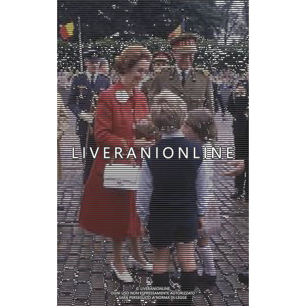 BALDOVINO principe del BELGIO, duca di Brabante, fu RE dei Belgi dal 16 luglio 1951 al 31 luglio 1993, giorno della Sua morte - RETROSPETTIVA Nella foto con la moglie FABIOLA de Mora y Aragon, Regina dei Belgi come consorte di Baldovino I. © ARCHIVIO GIOVANNI LIVERANI / AGENZIA ALDO LIVERANI SAS