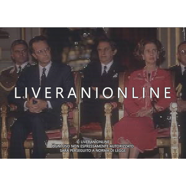 BALDOVINO principe del BELGIO, duca di Brabante, fu RE dei Belgi dal 16 luglio 1951 al 31 luglio 1993, giorno della Sua morte - RETROSPETTIVA Nella foto con la moglie FABIOLA de Mora y Aragon, Regina dei Belgi come consorte di Baldovino I. © Zamboni / Archivio Giovanni Liverani / AGENZIA ALDO LIVERANI SAS