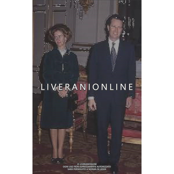BALDOVINO principe del BELGIO, duca di Brabante, fu RE dei Belgi dal 16 luglio 1951 al 31 luglio 1993, giorno della Sua morte - RETROSPETTIVA Nella foto con la moglie FABIOLA de Mora y Aragon, Regina dei Belgi come consorte di Baldovino I. © ARCHIVIO GIOVANNI LIVERANI / AGENZIA ALDO LIVERANI SAS