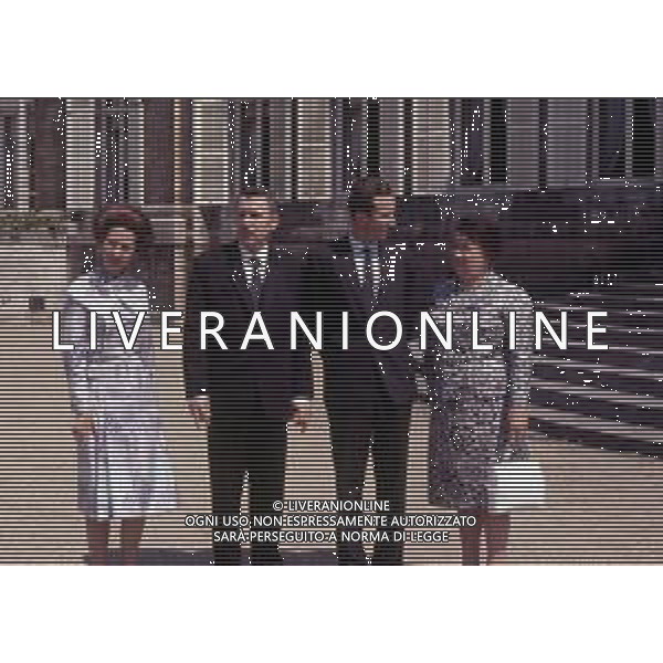 BALDOVINO principe del BELGIO, duca di Brabante, fu RE dei Belgi dal 16 luglio 1951 al 31 luglio 1993, giorno della Sua morte - RETROSPETTIVA Nella foto con la moglie FABIOLA de Mora y Aragon, Regina dei Belgi come consorte di Baldovino I. © ARCHIVIO GIOVANNI LIVERANI / AGENZIA ALDO LIVERANI SAS