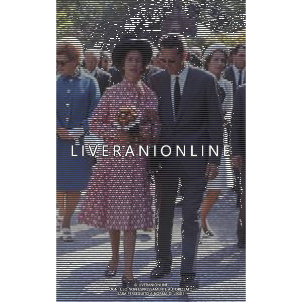 BALDOVINO principe del BELGIO, duca di Brabante, fu RE dei Belgi dal 16 luglio 1951 al 31 luglio 1993, giorno della Sua morte - RETROSPETTIVA Nella foto con la moglie FABIOLA de Mora y Aragon, Regina dei Belgi come consorte di Baldovino I. © ARCHIVIO GIOVANNI LIVERANI / AGENZIA ALDO LIVERANI SAS