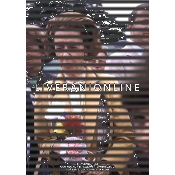 FABIOLA de Mora y Aragon del BELGIO, REGINA dei Belgi dal 16 luglio 1951 al 31 luglio 1993, come consorte di RE Baldovino I - RETROSPETTIVA Nella foto nel 1982 © ZAMBONI/ARCHIVIO GIOVANNI LIVERANI/ AGENZIA ALDO LIVERANI SAS