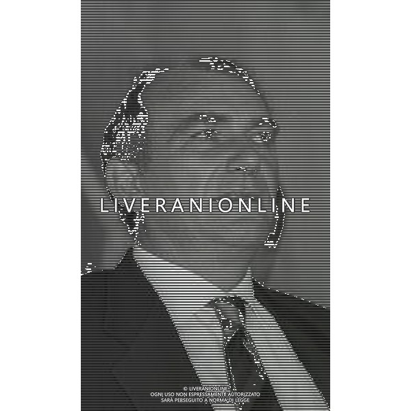 RETROSPETTIVA ERNESTO PELLEGRINI PRESIDENTE INTER NELLA FOTO ERNESTO PELLEGRINI PRESIDENTE INTER NELL\'ANNO 1993-1994 AG ALDO LIVERANI SAS 