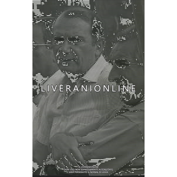 RETROSPETTIVA ERNESTO PELLEGRINI PRESIDENTE FC INTER NELLA FOTO ERNESTO PELLEGRINI NELL\'ANNO 1992-1993 CON OSVALDO BAGNOLI AG ALDO LIVERANI SAS