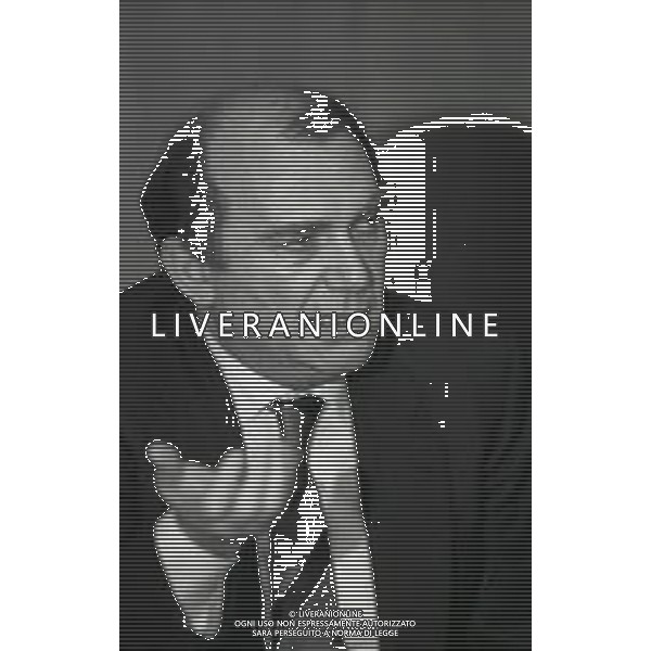 RETROSPETTIVA ERNESTO PELLEGRINI PRESIDENTE INTER NELLA FOTO ERNESTO PELLEGRINI PRESIDENTE INTER NELL\'ANNO 1995 AG ALDO LIVERANI SAS 