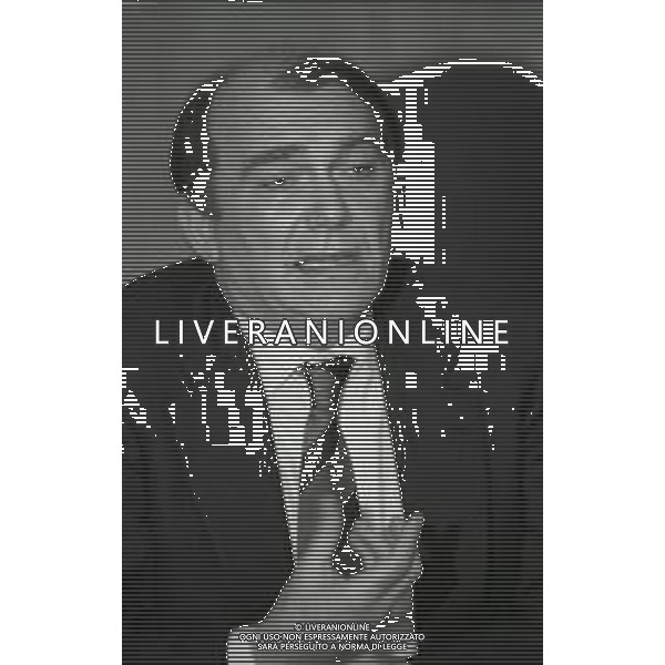 RETROSPETTIVA ERNESTO PELLEGRINI PRESIDENTE INTER NELLA FOTO ERNESTO PELLEGRINI PRESIDENTE INTER NELL\'ANNO 1995 AG ALDO LIVERANI SAS 