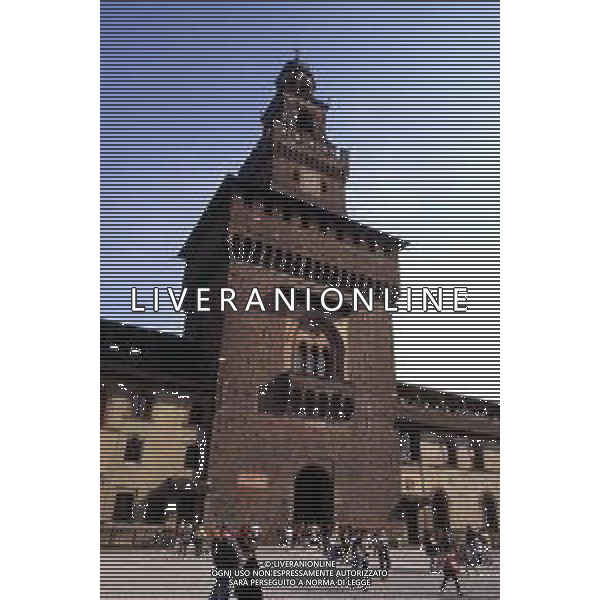 IL CASTELLO SFORZESCO della Citta\' di MILANO, eretto nel XV secolo da Francesco Sforza. Nella foto: Veduta del cortile interno ©AGENZIA ALDO LIVERANI SAS