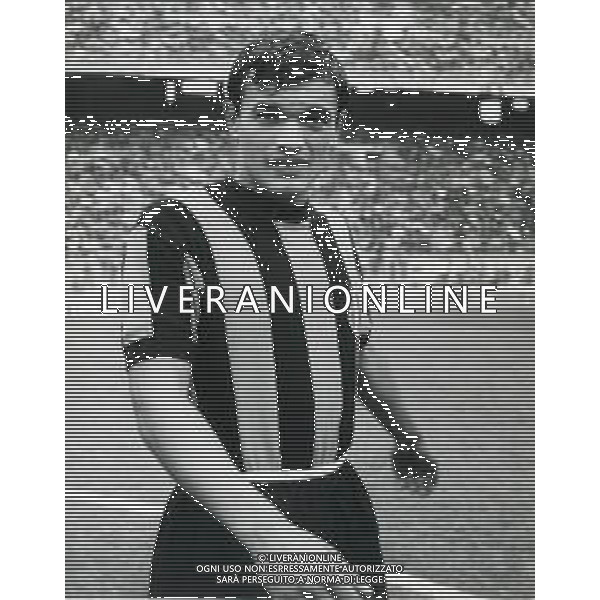RETROSPETTIVA SERGIO GORI CALCIATORE NELLAFOTO SERGIO GORI CON LA MAGLIA DELL\' INTER AG ALDO LIVERANI SAS