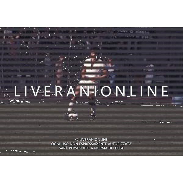 RETROSPETTIVA SERGIO GORI CALCIATORE NELLAFOTO SERGIO GORI CON LA MAGLIA DEL CAGLIARI AG ALDO LIVERANI SAS