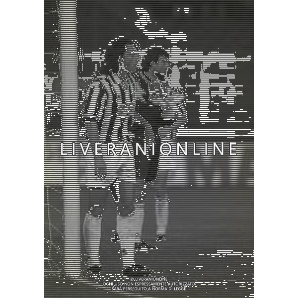 11-04-1995 TORINO-COPPA ITALIA JUVENTUS LAZIO 2-1 NELLA FOTO PAULO SOUSA AG ALDO LIVERANI SAS