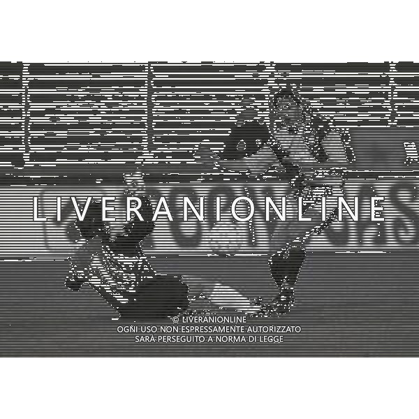 11-04-1995 TORINO-COPPA ITALIA JUVENTUS LAZIO 2-1 NELLA FOTO DIEGO FUSER E ANGELO PERUZZI AG ALDO LIVERANI SAS