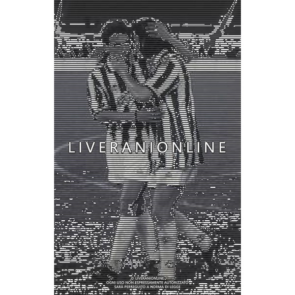 11-04-1995 TORINO-COPPA ITALIA JUVENTUS LAZIO 2-1 NELLA FOTO ROBERTO BAGGIO E PAULO SOUSA AG ALDO LIVERANI SAS