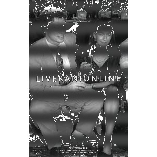 RETROSPETTIVA STEFAN REUTER CALCIATORE NELLA FOTO STEFAN REUTER CON LA MOGLIE AG ALDO LIVERANI SAS