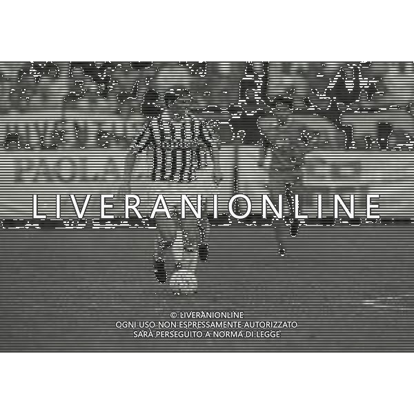 RETROSPETTIVA STEFAN REUTER CALCIATORE NELLA FOTO STEFAN REUTER CON LA MAGLIA DELLA JUVENTUS CALCIO AG ALDO LIVERANI SAS
