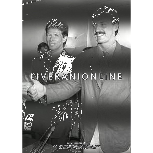 RETROSPETTIVA STEFAN REUTER CALCIATORE NELLA FOTO STEFAN REUTER E JURGEN KOHLER ALLA PRESENTAZIONE A TORINO AG ALDO LIVERANI SAS