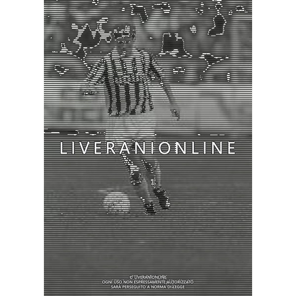 RETROSPETTIVA STEFAN REUTER CALCIATORE NELLA FOTO STEFAN REUTER CON LA MAGLIA DELLA JUVENTUS CALCIO AG ALDO LIVERANI SAS