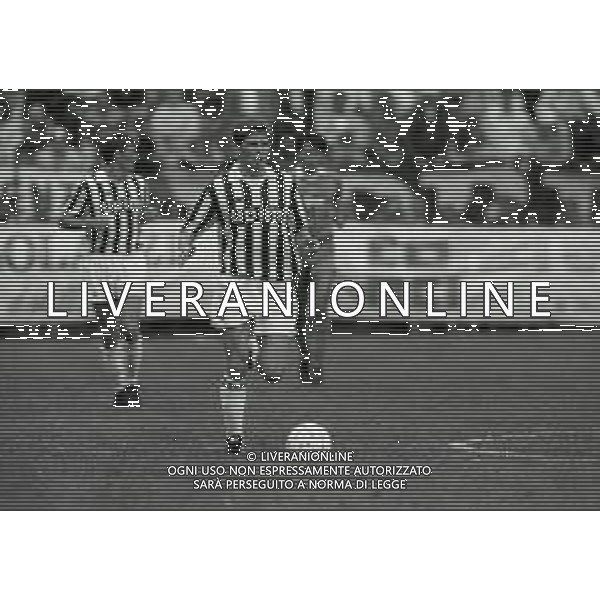 RETROSPETTIVA STEFAN REUTER CALCIATORE NELLA FOTO STEFAN REUTER CON LA MAGLIA DELLA JUVENTUS CALCIO AG ALDO LIVERANI SAS