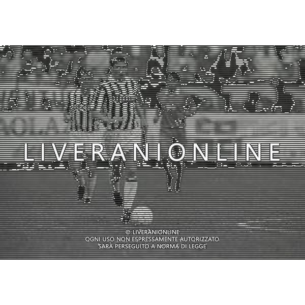 RETROSPETTIVA STEFAN REUTER CALCIATORE NELLA FOTO STEFAN REUTER CON LA MAGLIA DELLA JUVENTUS CALCIO AG ALDO LIVERANI SAS