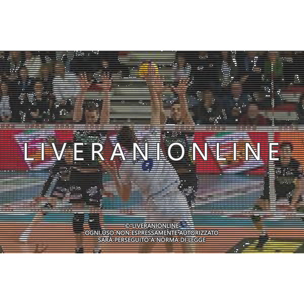 Campionato Italiano di Volley Superlega Serie A 2019/2020 Padova, Italia 24/11/2019 Kioene Padova - Top Volley Latina Nella foto: Schiacciata di Patry Jean, Top Valley Latina foto valeria lippera-alessio marini-ag aldo liverani sas