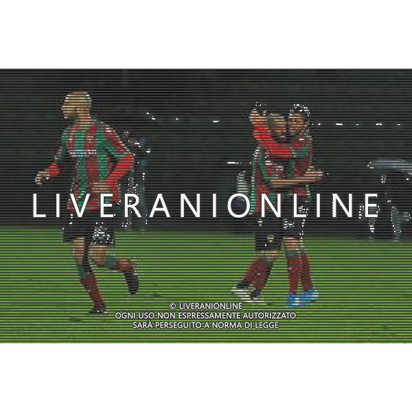 Ternana vs Viterbese Campionato Serie C - 16 giornata Stadio Libero Liberati - Terni 23-11-2019 nella foto Esultanza Alexis Ferrante e Carlo Mammarella FOTO FEDERICO GAETANO-AG ALDO LIVERANI SAS