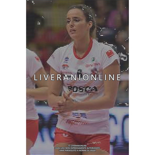 Campionato Italiano di Volley Serie A1 Femminile 2019/2020 Busto Arsizio, Italia 23/11/2019 Unet E-Work Busto Arsizio vs Bosca S.Bernardo Cuneo Nella foto: Srna Markovic (Bosca S.Bernardo Cuneo) FOTO ELISA CALABRESE-ALESSIO MARINI-AG ALDO LIVERANI SAS