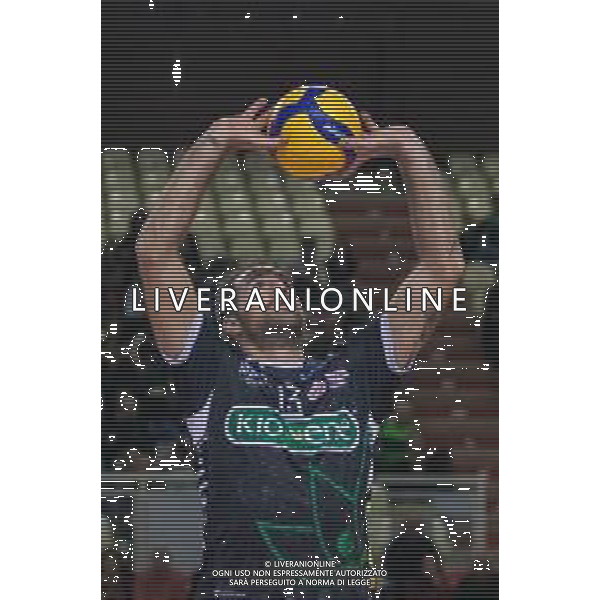 Campionato Italiano di Volley Superlega Serie A 2019/2020 Padova, Italia 24/11/2019 Kioene Padova - Top Volley Latina Nella foto: Pallaggio di Dragan Travica, Kioene Padova FOTO VALERIA LIPPERA-ALESSIO MARINI-AG ALDO LIVERANI SAS
