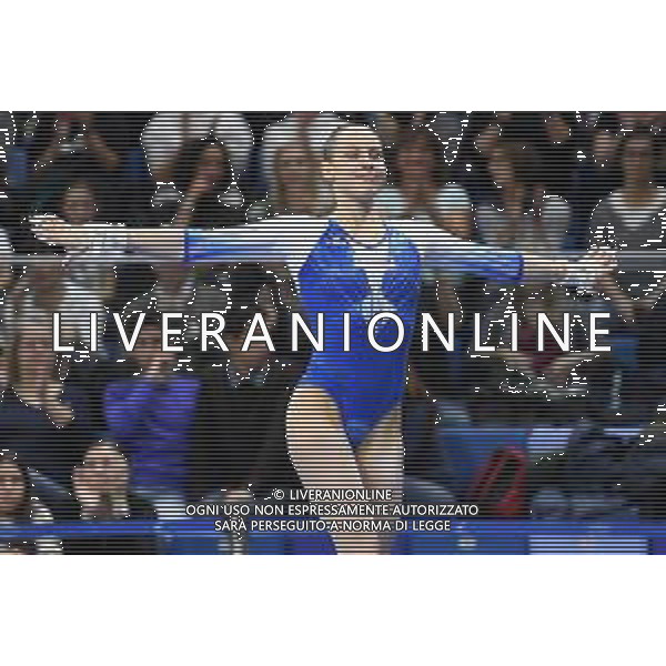 Sarah Voss (Germania) Fastweb Grand Prix di Ginnastica Milano 23-11-2019 Allianz Cloud PalaLido foto Roberto Garavaglia - ag. Aldo Liverani sas