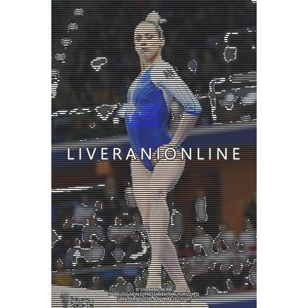 Sarah Voss (Germania) Fastweb Grand Prix di Ginnastica Milano 23-11-2019 Allianz Cloud PalaLido foto Roberto Garavaglia - ag. Aldo Liverani sas