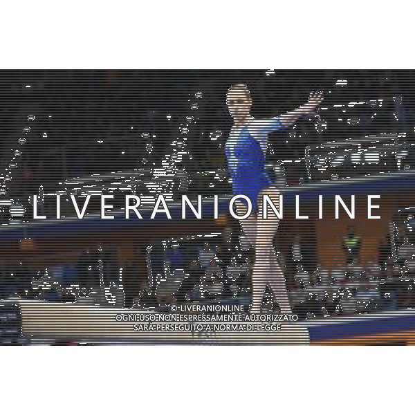 Sarah Voss (Germania) Fastweb Grand Prix di Ginnastica Milano 23-11-2019 Allianz Cloud PalaLido foto Roberto Garavaglia - ag. Aldo Liverani sas