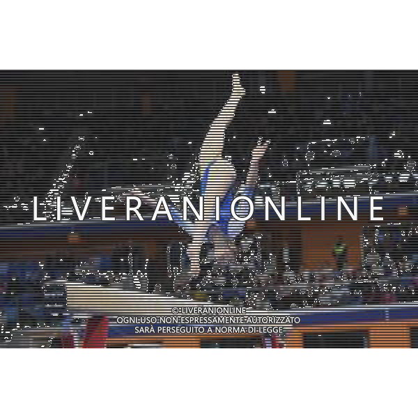 Sarah Voss (Germania) Fastweb Grand Prix di Ginnastica Milano 23-11-2019 Allianz Cloud PalaLido foto Roberto Garavaglia - ag. Aldo Liverani sas