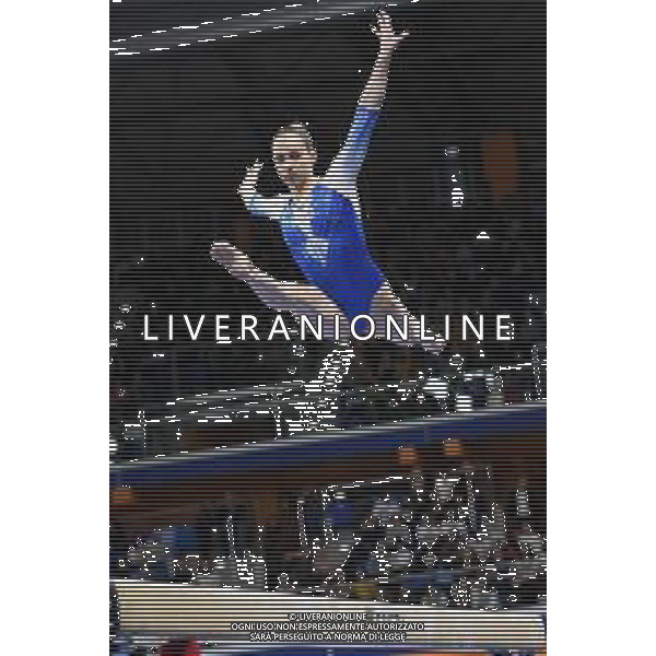 Sarah Voss (Germania) Fastweb Grand Prix di Ginnastica Milano 23-11-2019 Allianz Cloud PalaLido foto Roberto Garavaglia - ag. Aldo Liverani sas