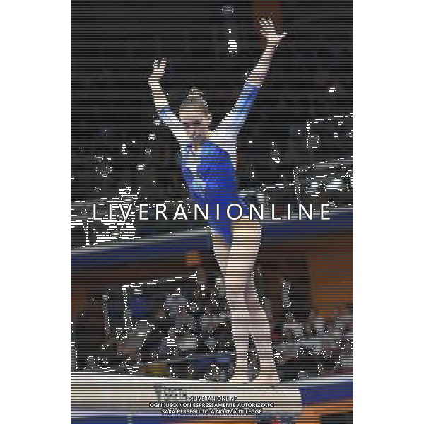 Sarah Voss (Germania) Fastweb Grand Prix di Ginnastica Milano 23-11-2019 Allianz Cloud PalaLido foto Roberto Garavaglia - ag. Aldo Liverani sas