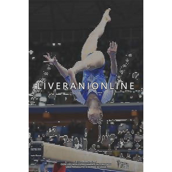 Sarah Voss (Germania) Fastweb Grand Prix di Ginnastica Milano 23-11-2019 Allianz Cloud PalaLido foto Roberto Garavaglia - ag. Aldo Liverani sas