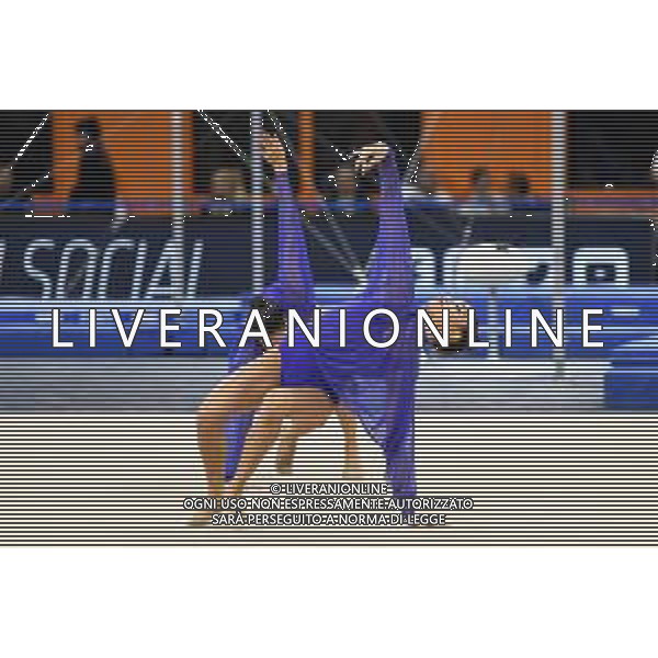 le ginnaste della Squadra Nazionale di Ginnastica Ritmica Fastweb Grand Prix di Ginnastica Milano 23-11-2019 Allianz Cloud PalaLido foto Roberto Garavaglia - ag. Aldo Liverani sas