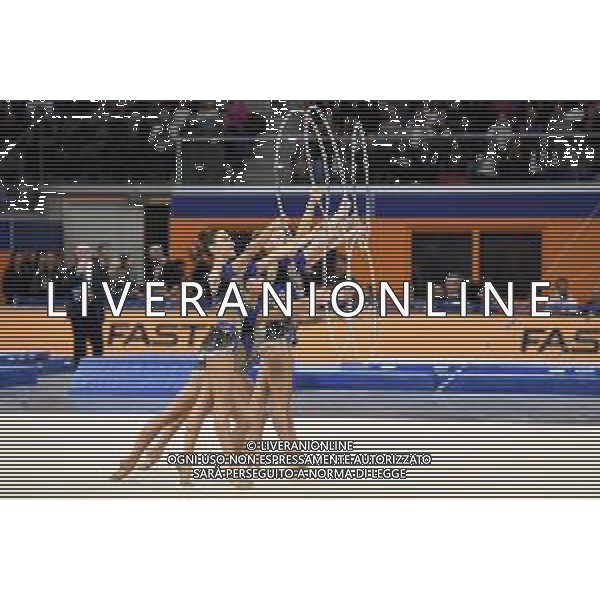le ginnaste della Squadra Nazionale di Ginnastica Ritmica Fastweb Grand Prix di Ginnastica Milano 23-11-2019 Allianz Cloud PalaLido foto Roberto Garavaglia - ag. Aldo Liverani sas