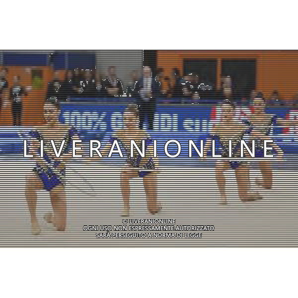 le ginnaste della Squadra Nazionale di Ginnastica Ritmica Fastweb Grand Prix di Ginnastica Milano 23-11-2019 Allianz Cloud PalaLido foto Roberto Garavaglia - ag. Aldo Liverani sas
