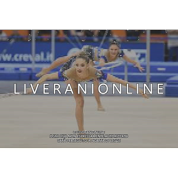 le ginnaste della Squadra Nazionale di Ginnastica Ritmica Fastweb Grand Prix di Ginnastica Milano 23-11-2019 Allianz Cloud PalaLido foto Roberto Garavaglia - ag. Aldo Liverani sas