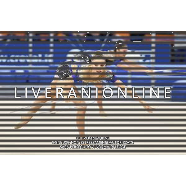 le ginnaste della Squadra Nazionale di Ginnastica Ritmica Fastweb Grand Prix di Ginnastica Milano 23-11-2019 Allianz Cloud PalaLido foto Roberto Garavaglia - ag. Aldo Liverani sas