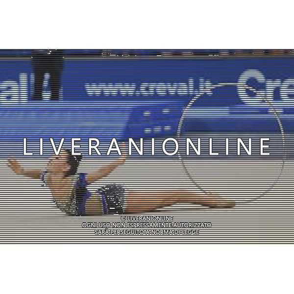 le ginnaste della Squadra Nazionale di Ginnastica Ritmica Fastweb Grand Prix di Ginnastica Milano 23-11-2019 Allianz Cloud PalaLido foto Roberto Garavaglia - ag. Aldo Liverani sas