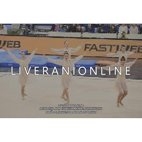le ginnaste della Squadra Nazionale di Ginnastica Ritmica Fastweb Grand Prix di Ginnastica Milano 23-11-2019 Allianz Cloud PalaLido foto Roberto Garavaglia - ag. Aldo Liverani sas