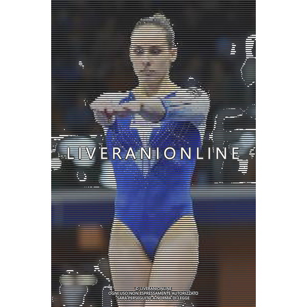 Sarah Voss (Germania) Fastweb Grand Prix di Ginnastica Milano 23-11-2019 Allianz Cloud PalaLido foto Roberto Garavaglia - ag. Aldo Liverani sas