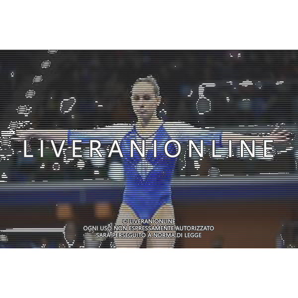 Sarah Voss (Germania) Fastweb Grand Prix di Ginnastica Milano 23-11-2019 Allianz Cloud PalaLido foto Roberto Garavaglia - ag. Aldo Liverani sas